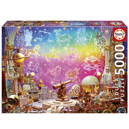 Pusle "Astrology" 5000 tk-w008 WHSX Jigsaw Puzzles-Brain Games OÜ