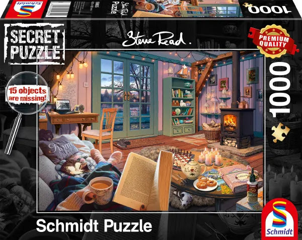 Pusle "At the holiday home" 1000 tk-w008 WHSX Jigsaw Puzzles-Brain Games OÜ