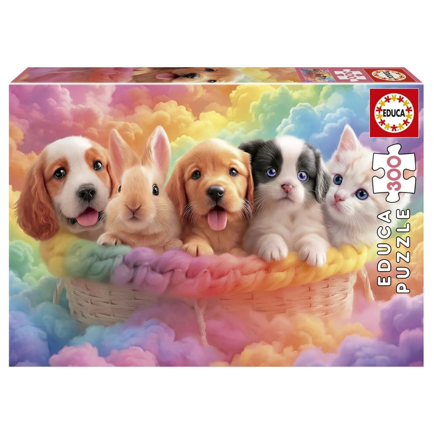 Pusle "Basket Buddies" 300 tk-W008 - Jigsaw Puzzles-Brain Games OÜ