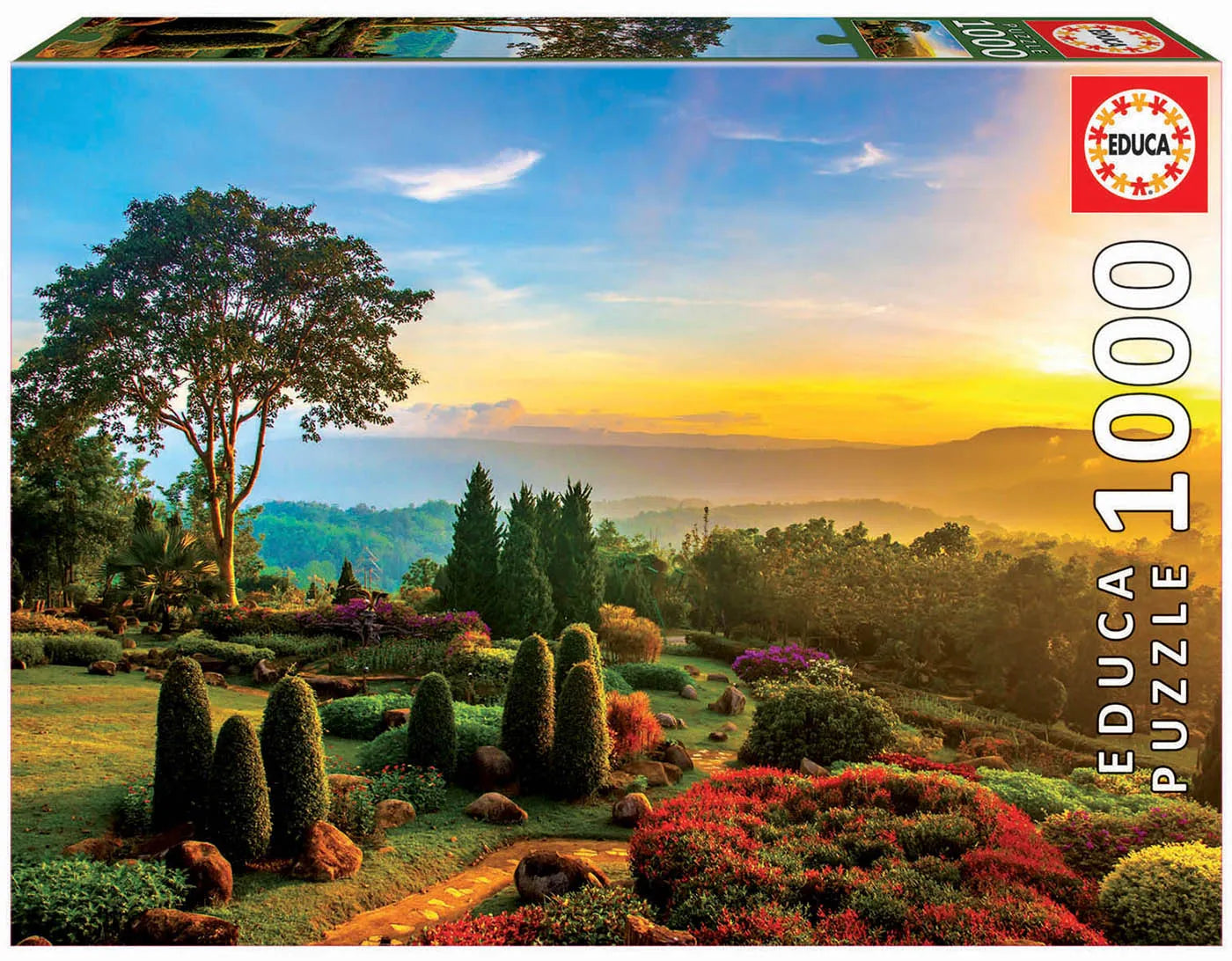 Pusle "Beautiful Garden" 1000 tk-w008 WHSX Jigsaw Puzzles-Brain Games OÜ
