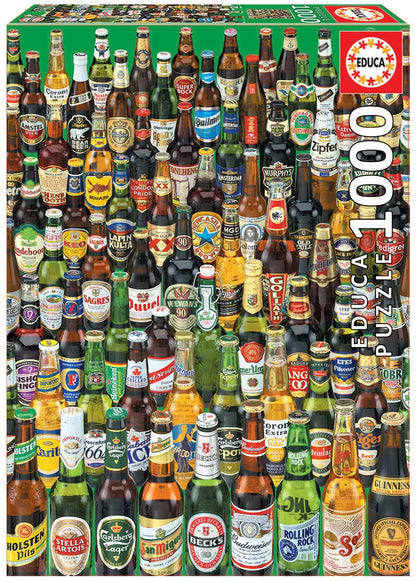 Pusle "Beers" 1000 tk-w008 WHSX Jigsaw Puzzles-Brain Games OÜ