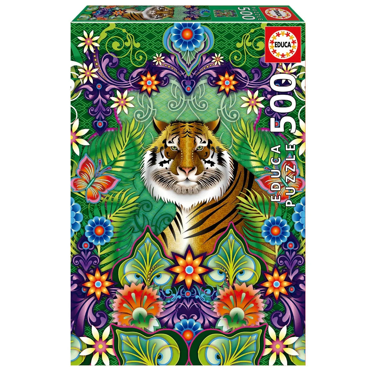 Pusle "Bengal Tiger" 500 tk-w008 WHSX Jigsaw Puzzles-Brain Games OÜ