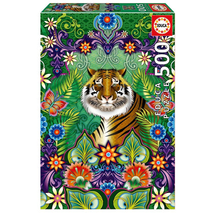 Pusle "Bengal Tiger" 500 tk-w008 WHSX Jigsaw Puzzles-Brain Games OÜ
