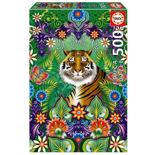Pusle "Bengal Tiger" 500 tk-w008 WHSX Jigsaw Puzzles-Brain Games OÜ