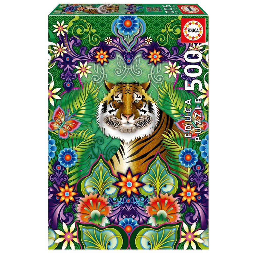 Pusle "Bengal Tiger" 500 tk-w008 WHSX Jigsaw Puzzles-Brain Games OÜ