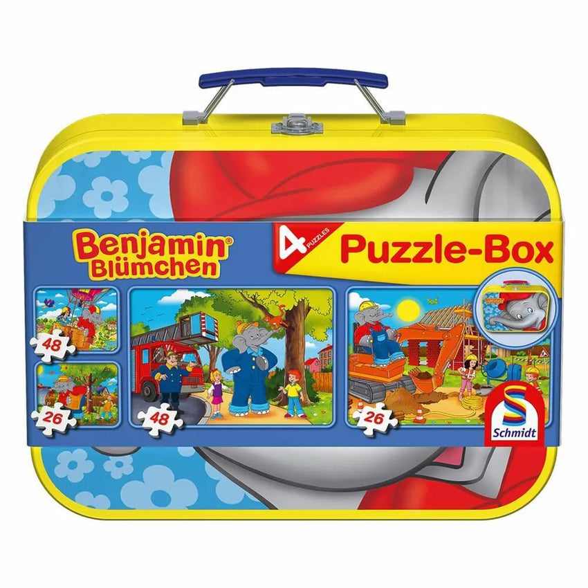 Pusle "Benjamin the Elephant" 2x26, 2x48 tk-w008 WHSX Jigsaw Puzzles-Brain Games OÜ