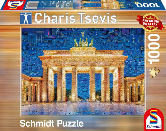 Pusle "Berlin" 1000 tk-w008 WHSX Jigsaw Puzzles-Brain Games OÜ