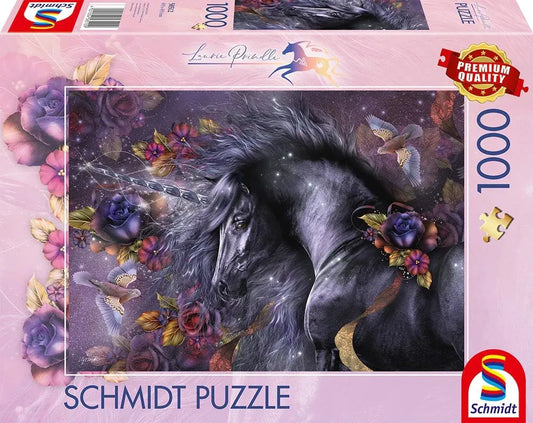 Pusle "Blue Rose" 1000 tk-w008 WHSX Jigsaw Puzzles-Brain Games OÜ