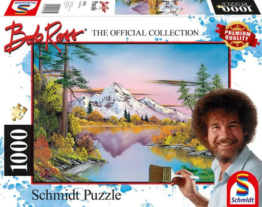 Pusle "Bob Ross, Reflections" 1000 tk-w008 WHSX Jigsaw Puzzles-Brain Games OÜ
