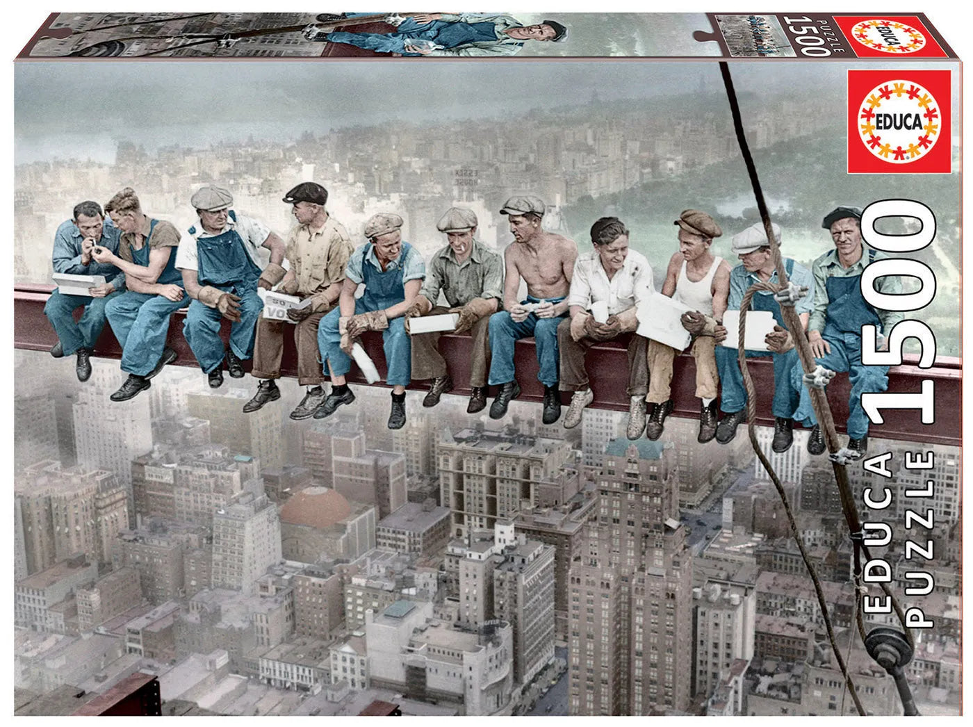 Pusle "Breakfast in New York" 1500 tk-w008 WHSX Jigsaw Puzzles-Brain Games OÜ