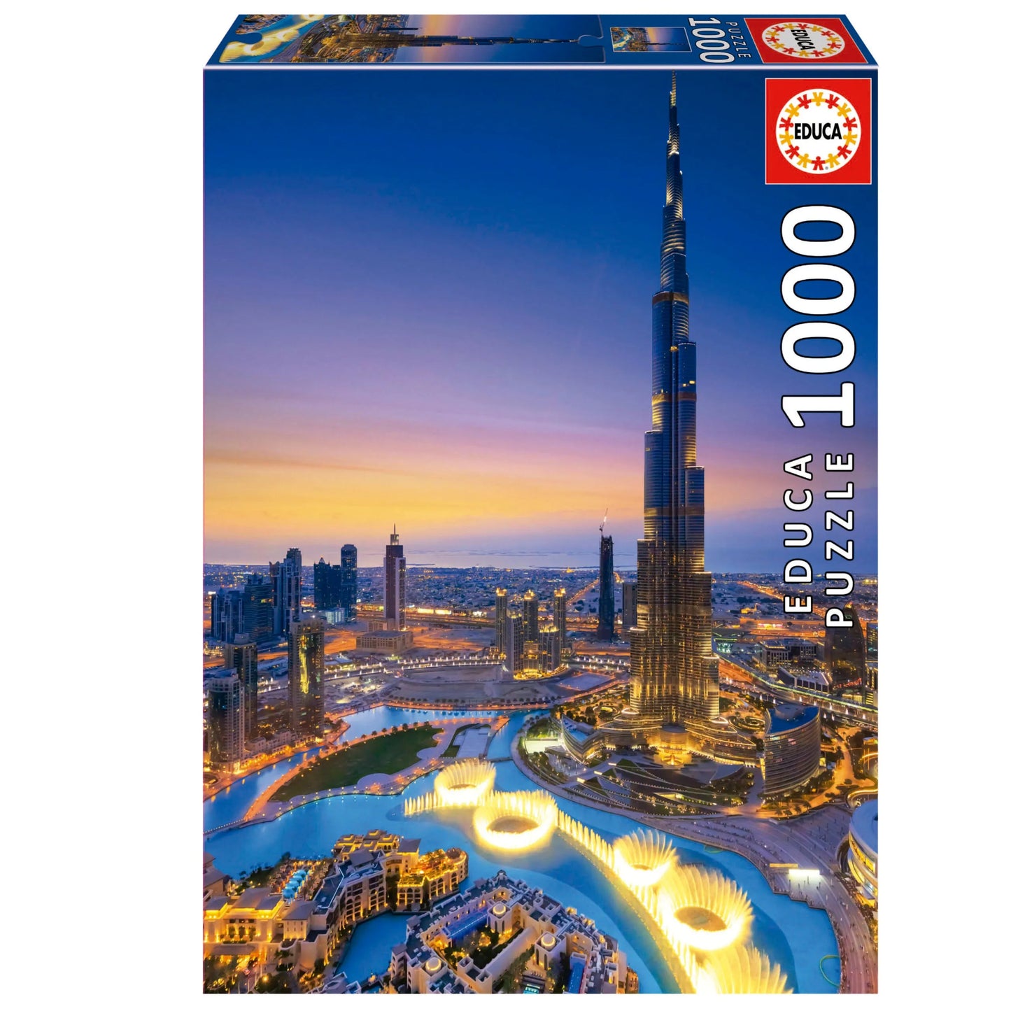 Pusle "Burj Khalifa, United Arab Emirates" 1000 tk-w008 WHSX Jigsaw Puzzles-Brain Games OÜ