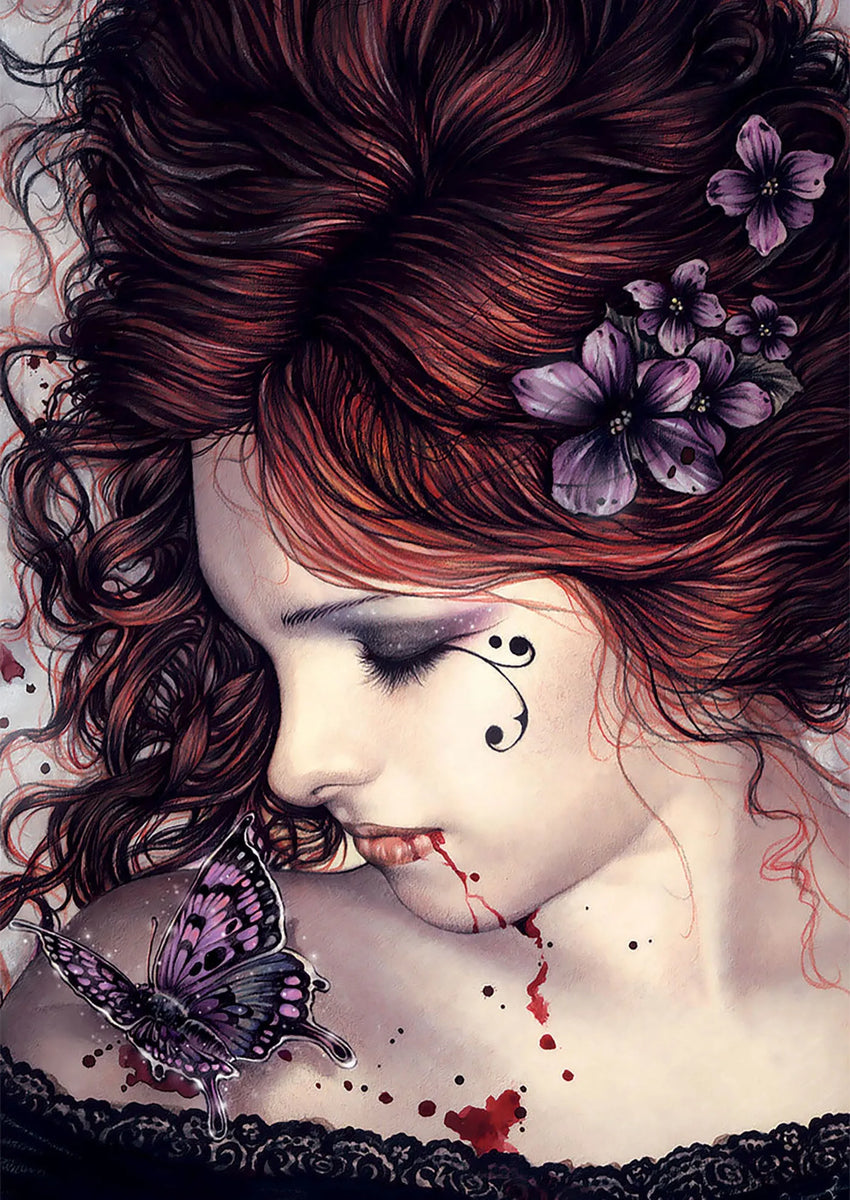 Pusle "Butterfly, Victoria Francés" 500 tk-w008 WHSX Jigsaw Puzzles-Brain Games OÜ