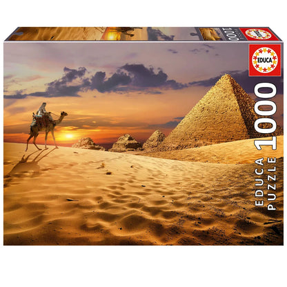 Pusle "Camel In The Desert" 1000 tk-w008 WHSX Jigsaw Puzzles-Brain Games OÜ