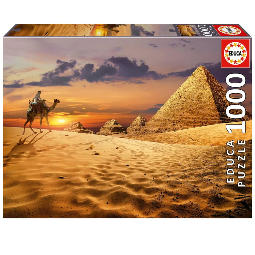 Pusle "Camel In The Desert" 1000 tk-w008 WHSX Jigsaw Puzzles-Brain Games OÜ