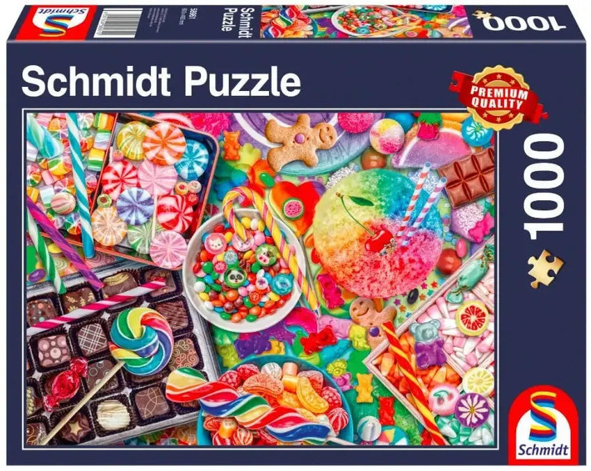 Pusle "Candylicious" 1000 tk-w008 WHSX Jigsaw Puzzles-Brain Games OÜ