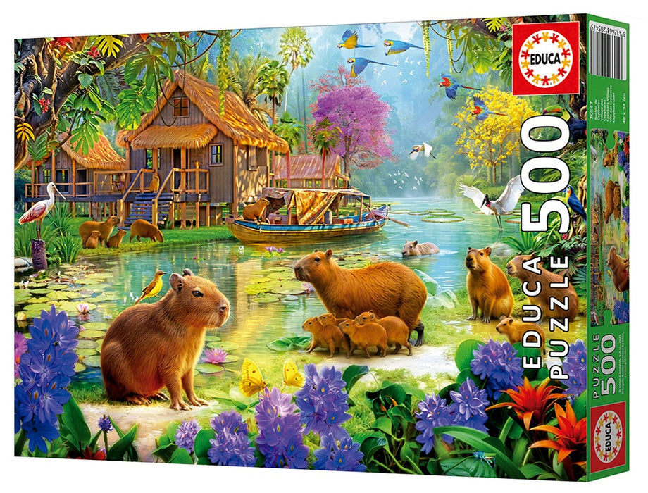 Pusle "Capybara Village" 500 tk