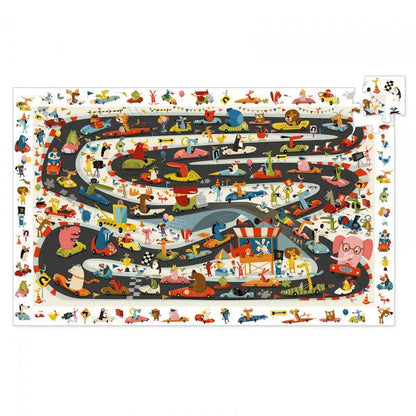 Pusle "Car rally" 54 tk-011 Creativity & Brain Teasers-Brain Games OÜ