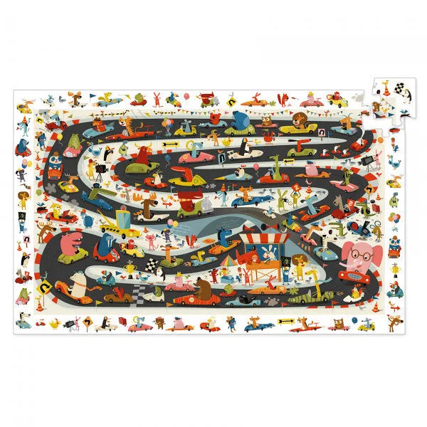 Pusle "Car rally" 54 tk-011 Creativity & Brain Teasers-Brain Games OÜ