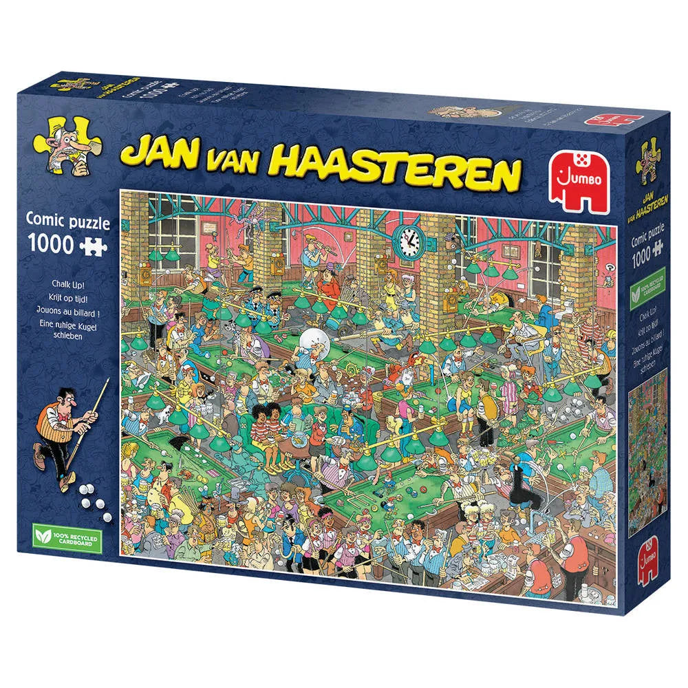 Pusle "Chalk Up!" 1000 tk-108 Jigsaw Puzzles-Brain Games OÜ