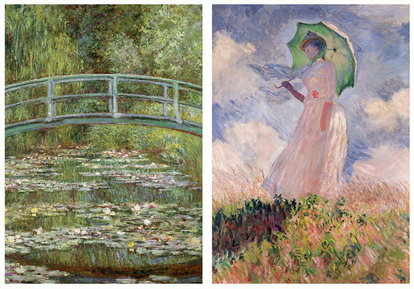 Pusle "Claude Monet" 2x1000 tk-w008 WHSX Jigsaw Puzzles-Brain Games OÜ