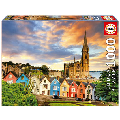 Pusle "Cobh Cathedral, Ireland" 1000 tk-w008 WHSX Jigsaw Puzzles-Brain Games OÜ