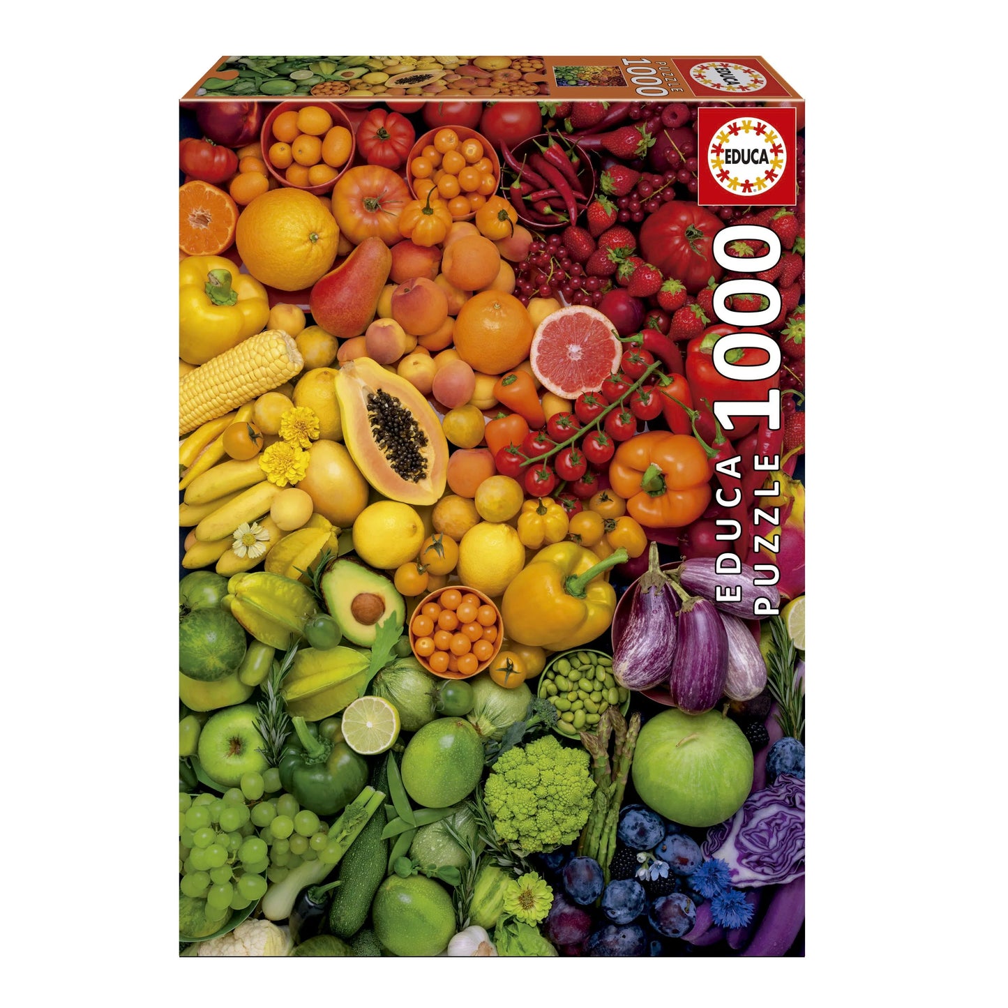 Pusle "Colorful vitamines" 1000 tk-w008 WHSX Jigsaw Puzzles-Brain Games OÜ