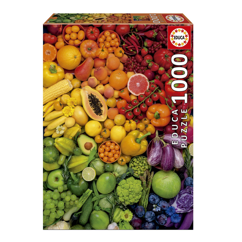 Pusle "Colorful vitamines" 1000 tk-w008 WHSX Jigsaw Puzzles-Brain Games OÜ