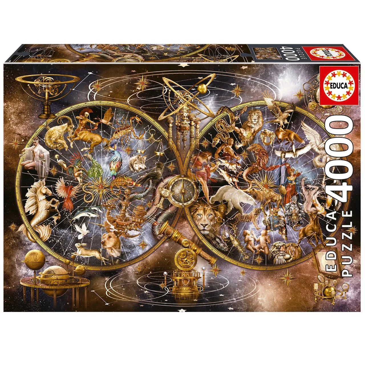 Pusle "Constellations" 4000 tk-w008 WHSX Jigsaw Puzzles-Brain Games OÜ