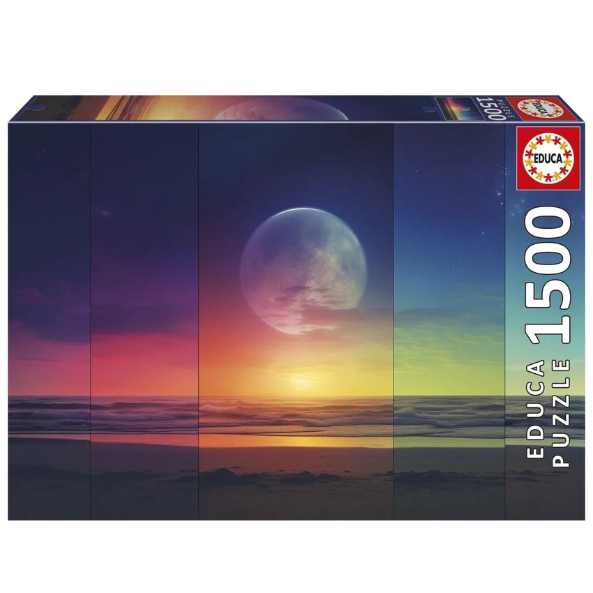 Pusle "Cosmic Phases" 1500 tk-W008 - Jigsaw Puzzles-Brain Games OÜ