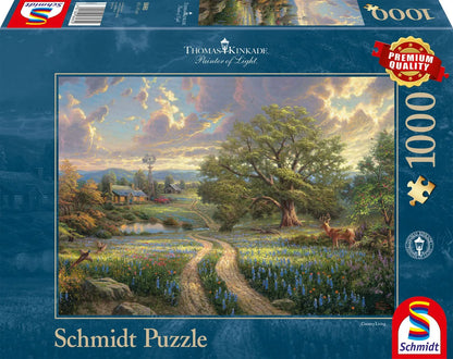 Pusle "Country Living" 1000 tk-w008 WHSX Jigsaw Puzzles-Brain Games OÜ