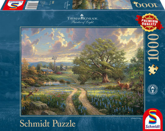 Pusle "Country Living" 1000 tk-w008 WHSX Jigsaw Puzzles-Brain Games OÜ