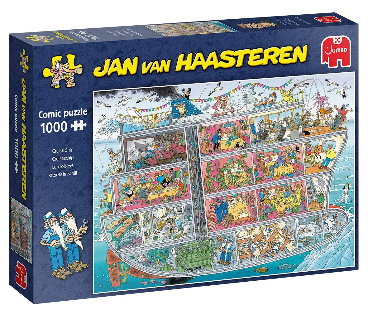 Pusle "Cruise Ship" 1000 tk-108 Jigsaw Puzzles-Brain Games OÜ