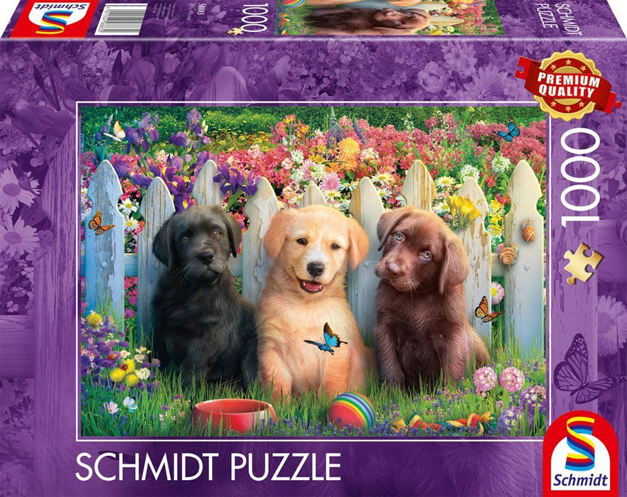 Pusle "Cute puppies scene" 1000 tk