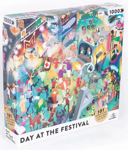 Pusle "Day at the Festival" 1000 tk-101 Board / Card Games-Brain Games OÜ