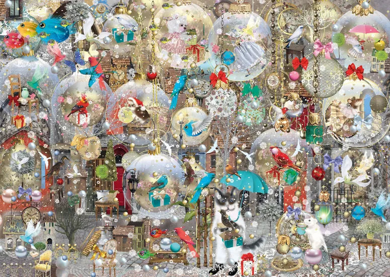 Pusle "Decorating with dreams" 1000 tk-w008 WHSX Jigsaw Puzzles-Brain Games OÜ