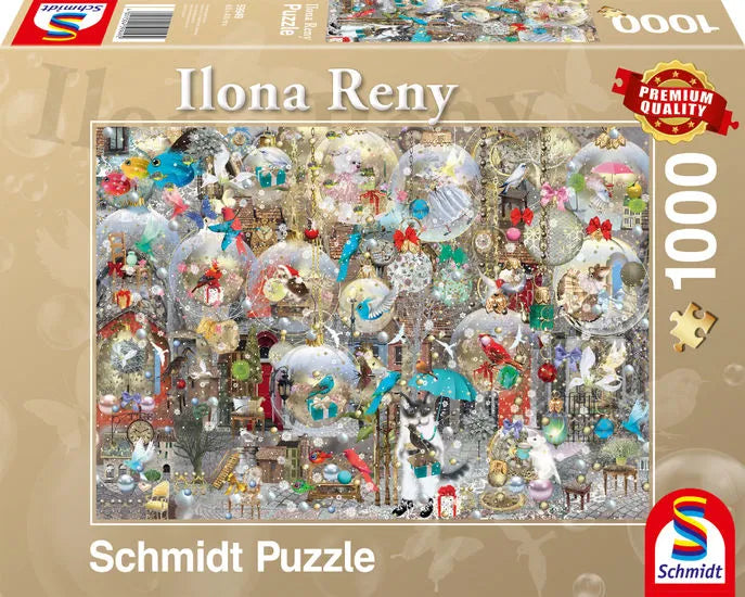 Pusle "Decorating with dreams" 1000 tk-w008 WHSX Jigsaw Puzzles-Brain Games OÜ