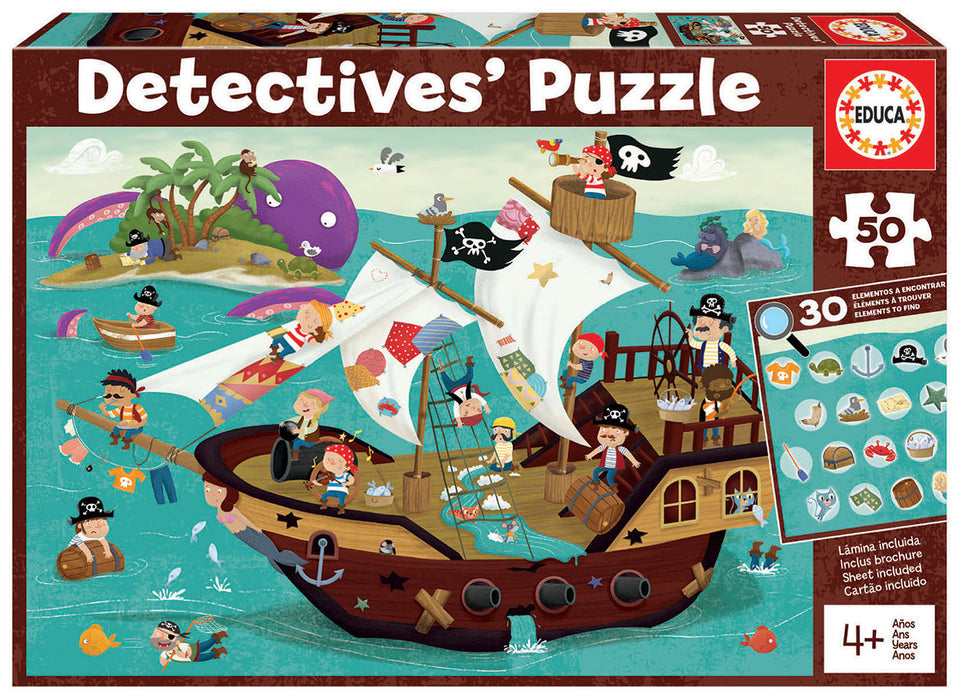 Pusle "Detectives - Pirates" 50 tk