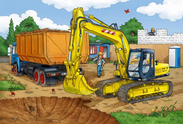 Pusle "Digger" 40 tk-w008 WHSX Jigsaw Puzzles-Brain Games OÜ