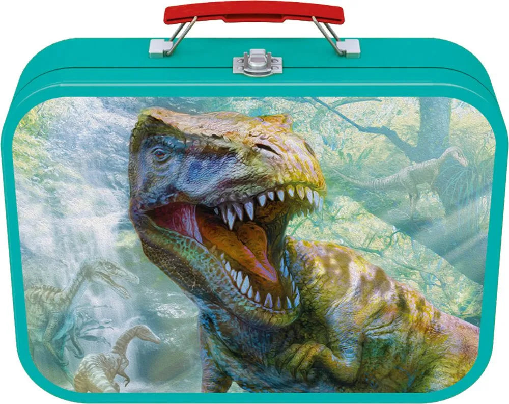 Pusle "Dinosaurs, Puzzle Box" 2x60 tk, 2x100 tk-w008 WHSX Jigsaw Puzzles-Brain Games OÜ