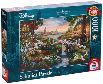 Pusle "Disney, 101 Dalmatians" 1000 tk-w008 WHSX Jigsaw Puzzles-Brain Games OÜ