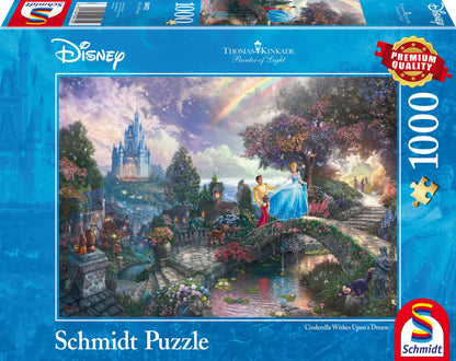 Pusle "Disney Cinderella Wishes Upon A Dream" 1000 tk-w008 WHSX Jigsaw Puzzles-Brain Games OÜ