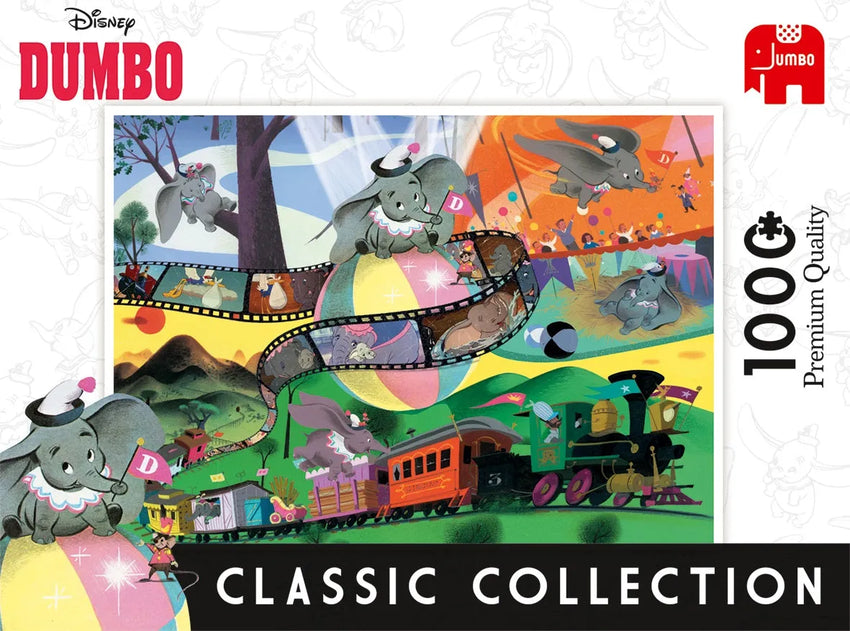 Pusle "Disney Classic Collection Dumbo" 1000 tk-108 Jigsaw Puzzles-Brain Games OÜ