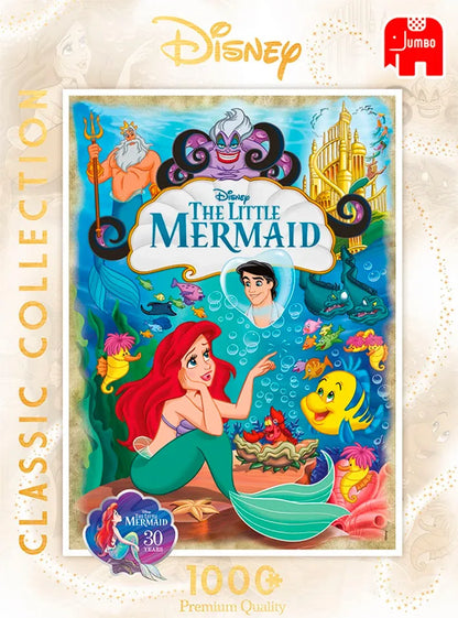 Pusle "Disney Classic Collection The Little Mermaid" 1000 tk-108 Jigsaw Puzzles-Brain Games OÜ