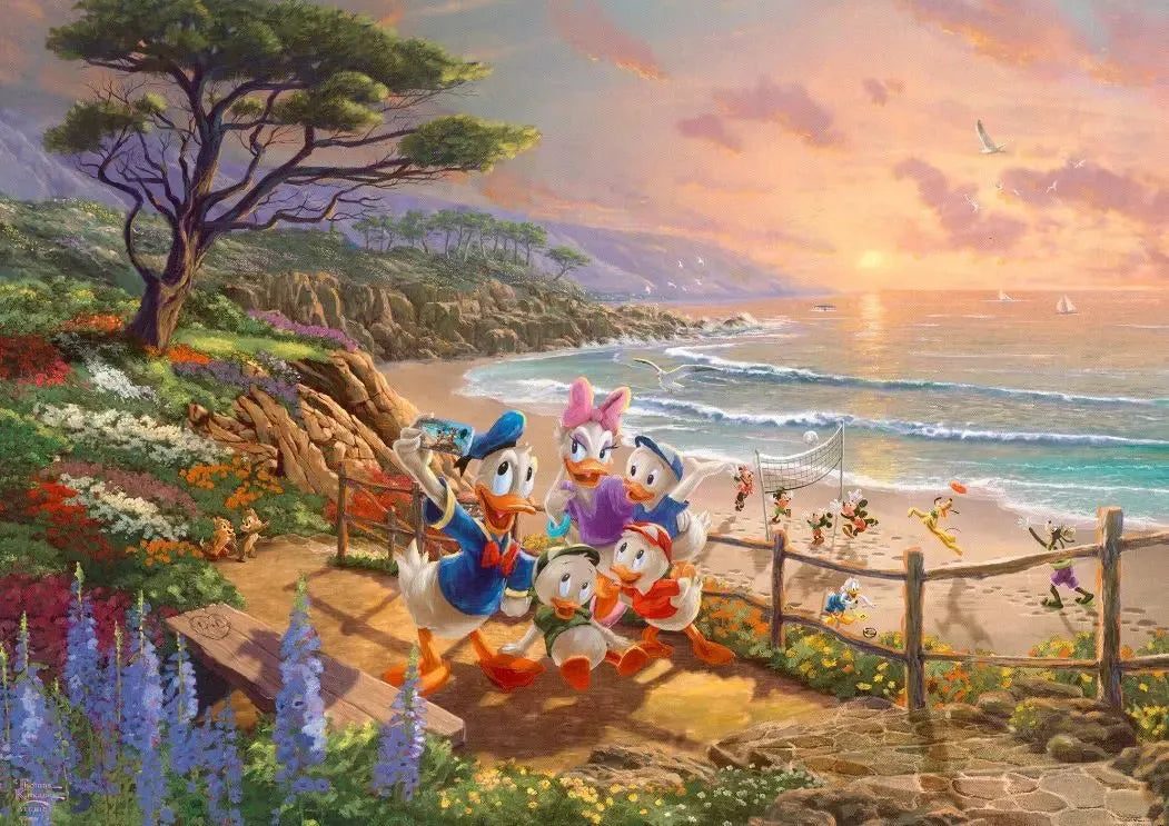 Pusle "Disney, Donald and Daisy A Duck Day Afternoon" 1000 tk-w008 WHSX Jigsaw Puzzles-Brain Games OÜ