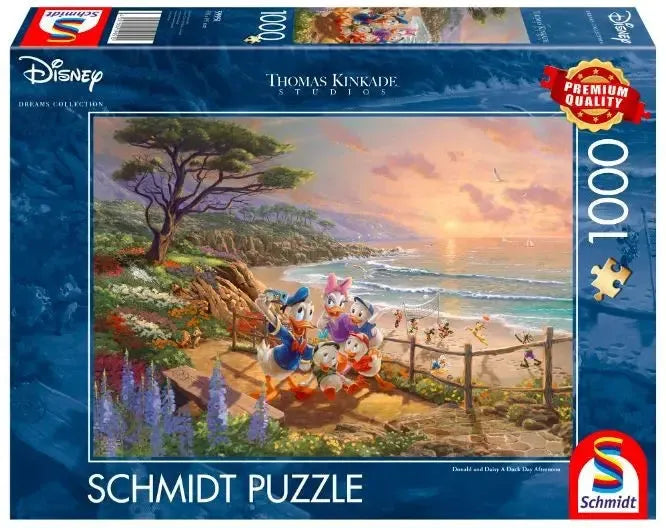 Pusle "Disney, Donald and Daisy A Duck Day Afternoon" 1000 tk-w008 WHSX Jigsaw Puzzles-Brain Games OÜ