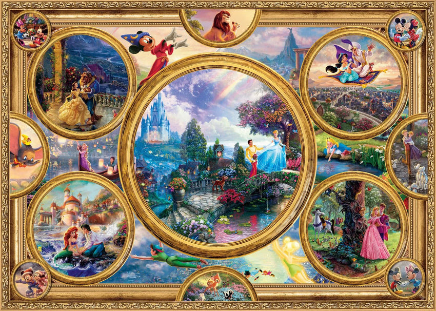 Pusle "Disney Dreams Collection" 2000 tk-w008 WHSX Jigsaw Puzzles-Brain Games OÜ