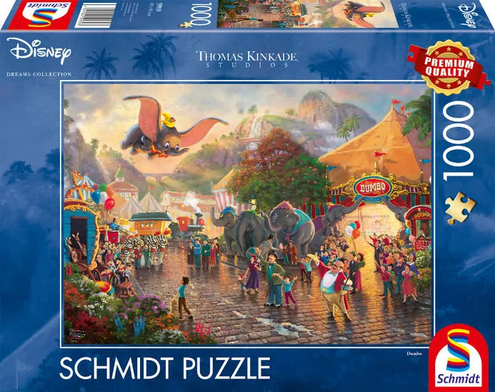 Pusle "Disney, Dumbo" 1000 tk-w008 WHSX Jigsaw Puzzles-Brain Games OÜ
