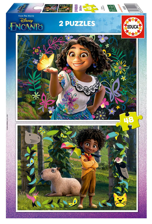 Pusle "Disney - Encanto" 2x48 tk-w008 WHSX Jigsaw Puzzles-Brain Games OÜ