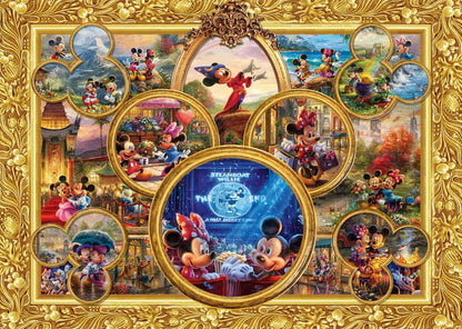 Pusle "Disney, Mickey & Minnie, Dream Collage II" 2000 tk-w008 WHSX Jigsaw Puzzles-Brain Games OÜ