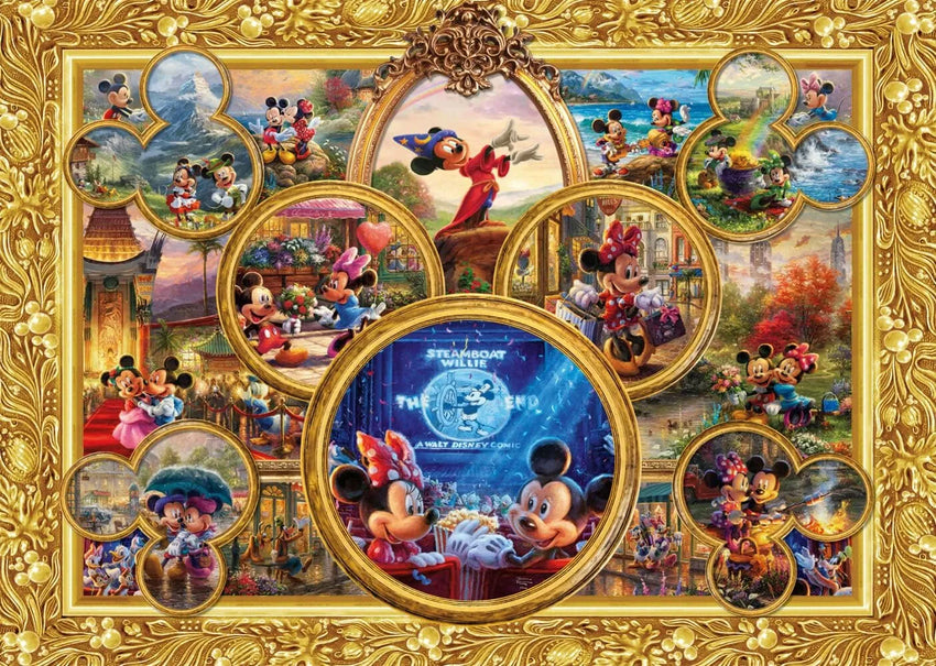 Pusle "Disney, Mickey & Minnie, Dream Collage II" 2000 tk-w008 WHSX Jigsaw Puzzles-Brain Games OÜ